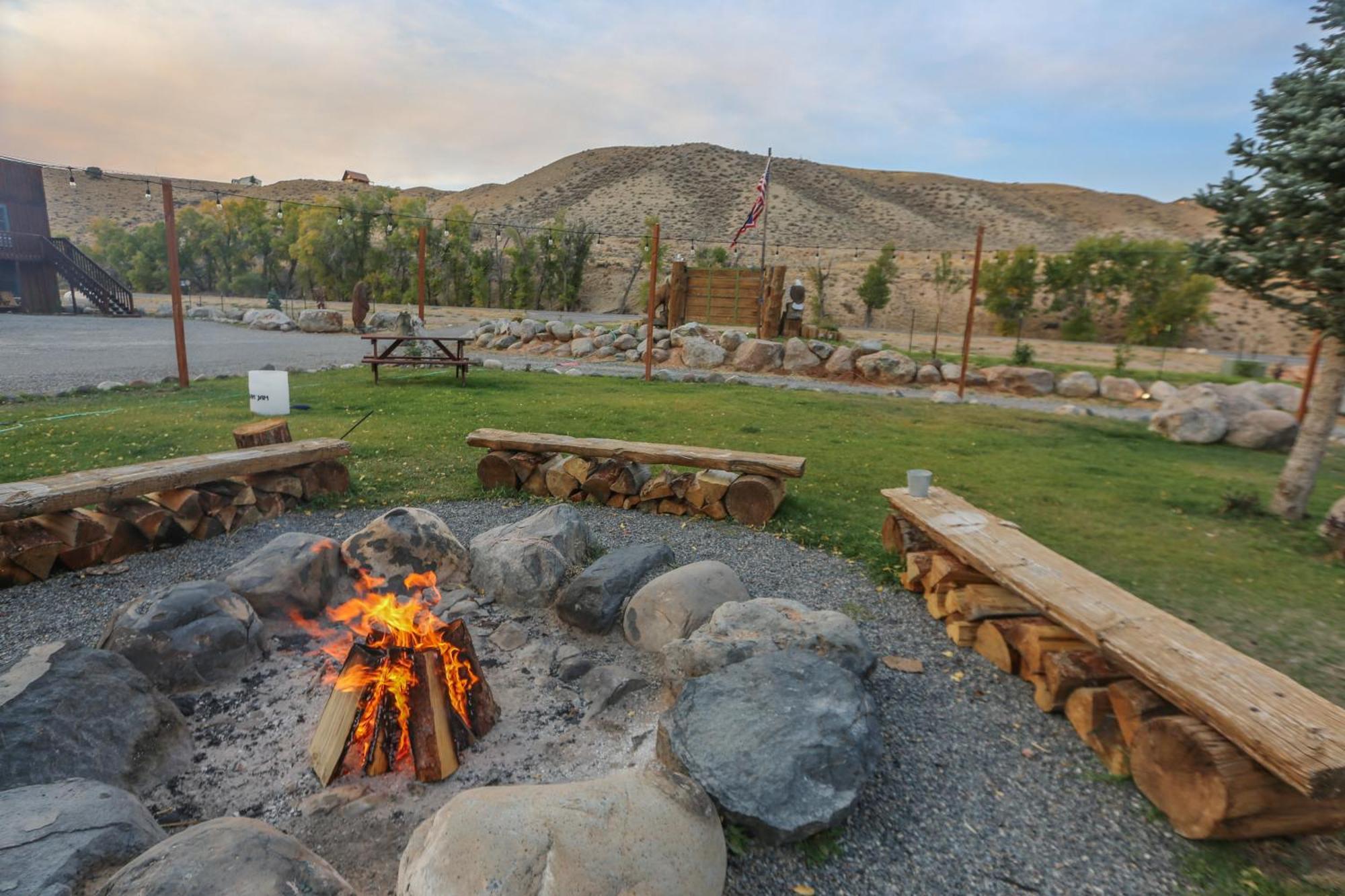 Chinook Winds Lodge Dubois Exteriör bild